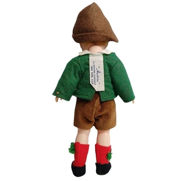 Madame Alexander #599 Austria Boy 8" Doll w/Original Box, Wrist Tag - Picture 9 of 14